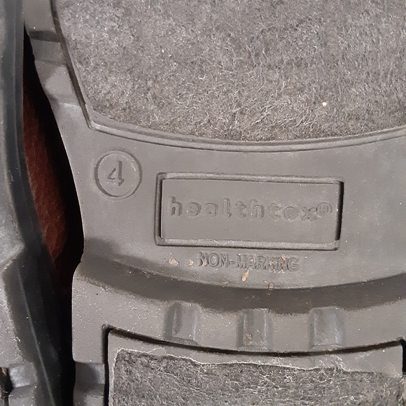 HEALTHTEX Faux Leather/Realtree Camo Boots Velcro/side closure. Like New Size 4C - Picture 12 of 12